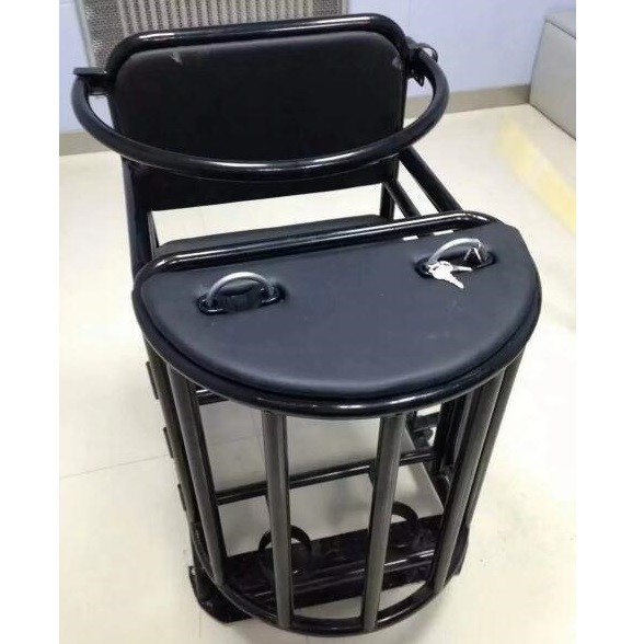 AZY-RT8型软包铁质审讯椅