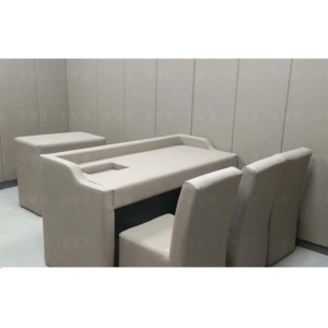 审讯室软包防撞审讯桌椅一般都是什么材质