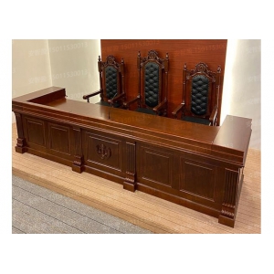 法庭家具诉讼桌陪审桌的制作材料和构成