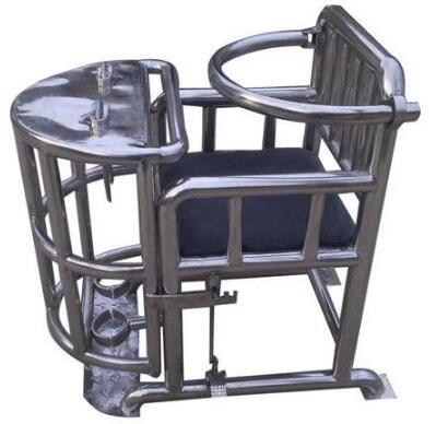 AZY-B6型审讯椅(图2) AZY-B6型审讯椅(图2)