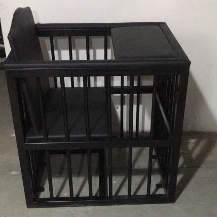 AZY-FRL3型铁质软包犯人栏(图2) AZY-FRL3型铁质软包犯人栏(图2)