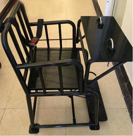 AZY-T-12型铁质审讯椅(图2) AZY-T-12型铁质审讯椅(图2)