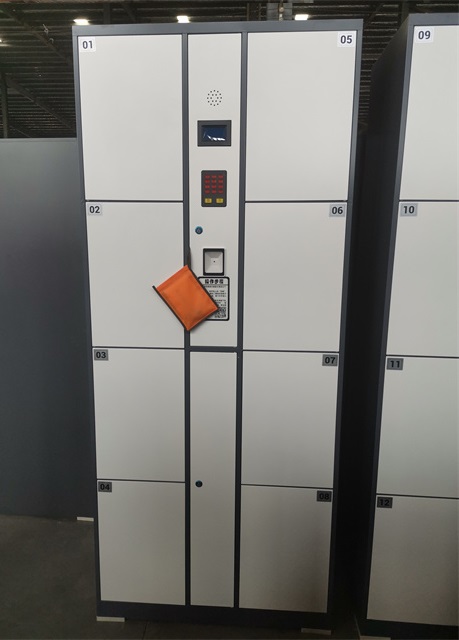 AZY-MMG1型密码刷卡柜 门条码柜 电子存包柜 (图4)