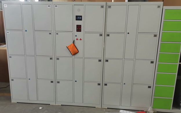 AZY-MMG1型密码刷卡柜 门条码柜 电子存包柜 (图5)