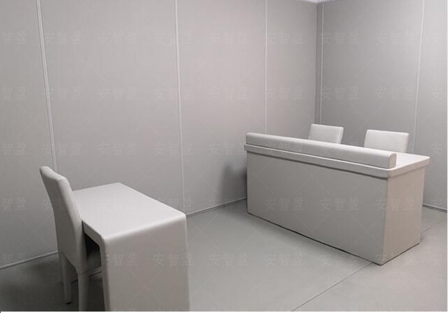 审讯室谈话软包桌椅尺寸大小(图1)