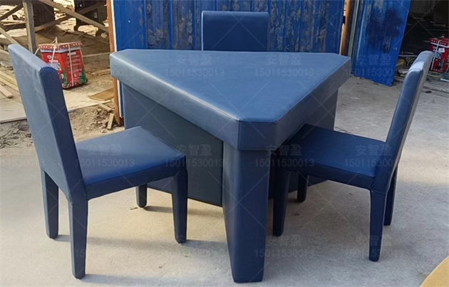 AZY-SJTHZ10型软包三角谈话桌(图2)