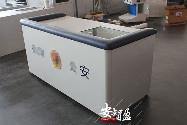 AZY-ZNZ-62型软包条钢制审讯桌 AZY-ZNZ-62型软包条钢制审讯桌