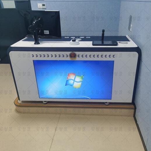 安智盈审讯桌-审讯室实拍图